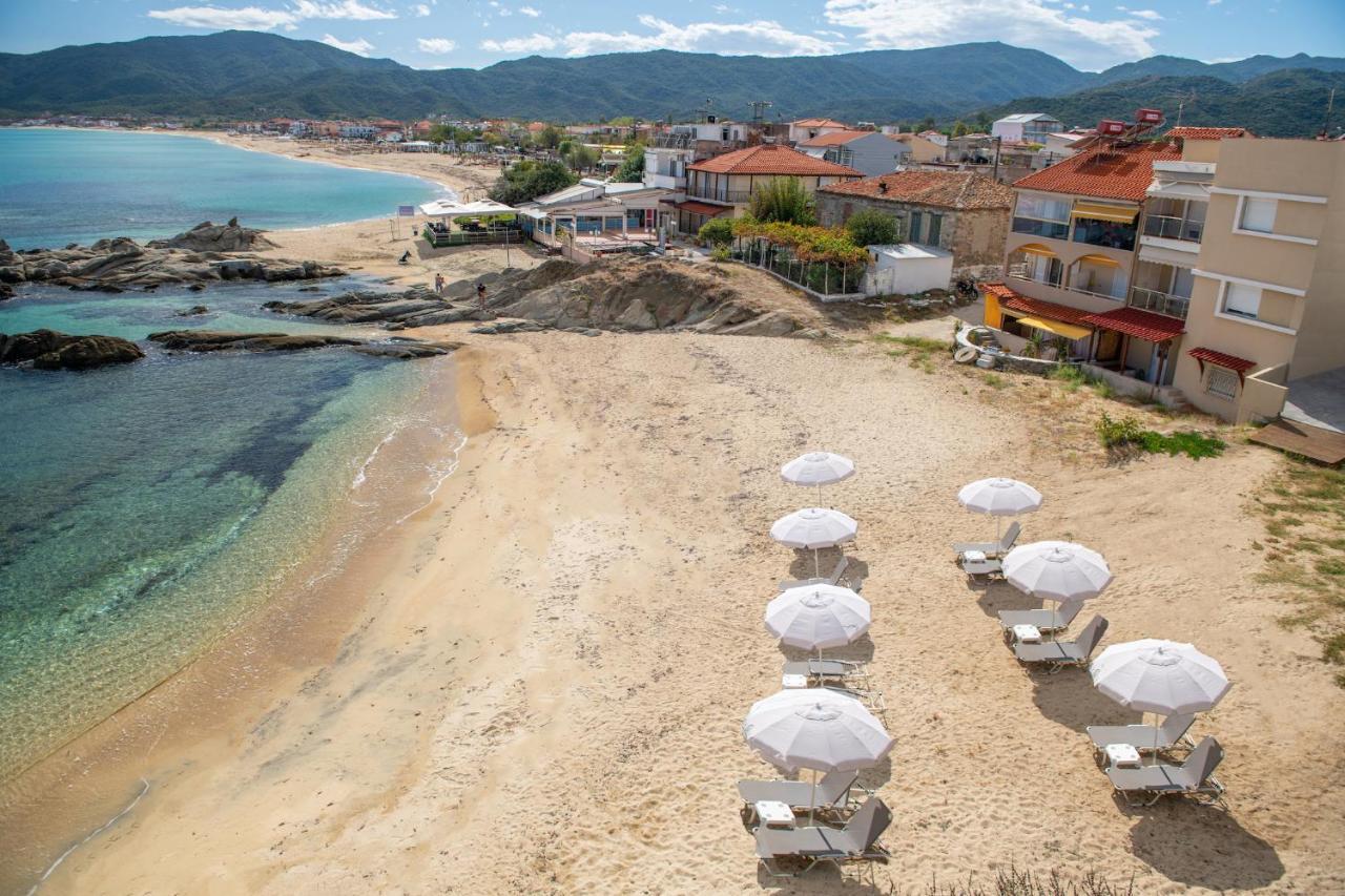 Almare Seaside Studios & Suites - Sarti Sithonia Bagian luar foto